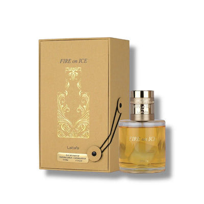 Fire On Ice by Lattafa - Kilian's Angels' Share Paradise Clone