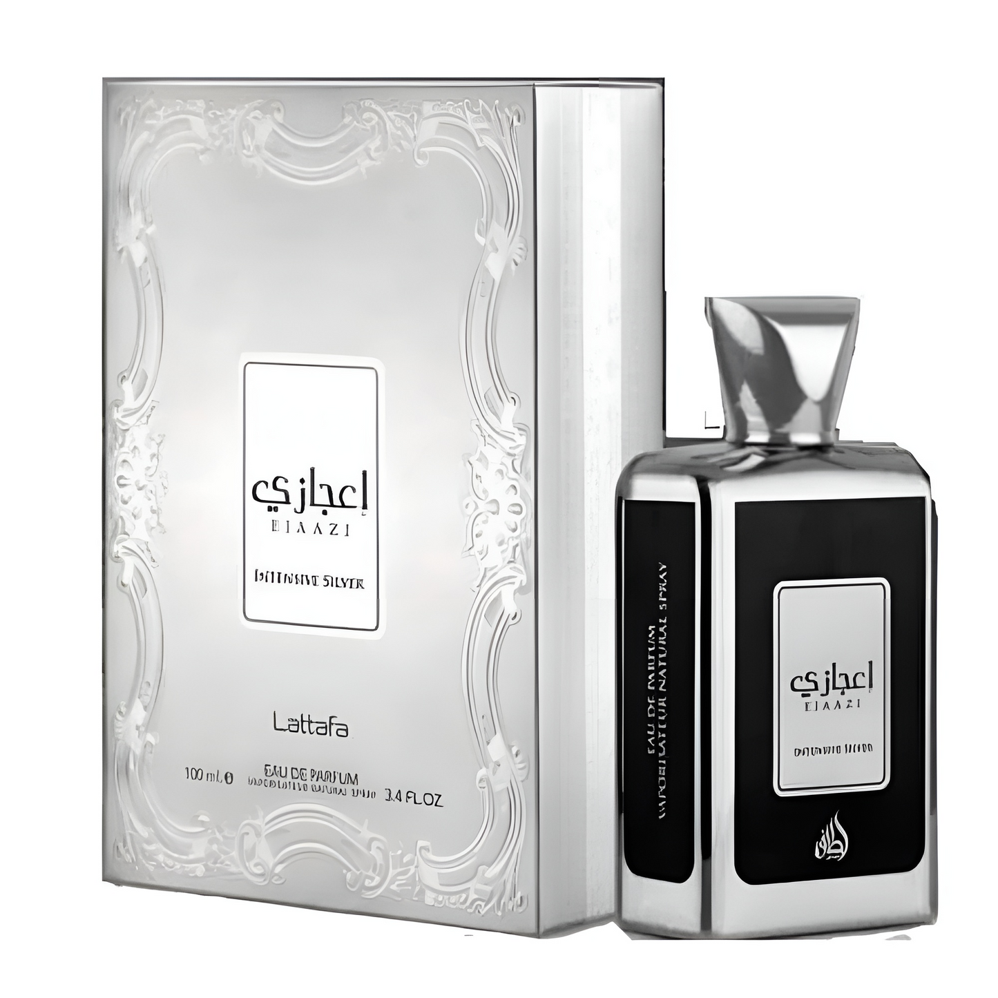 Ejaazi Intensive Silver by Lattafa - La Nuit de L'Homme Bleu Électrique Clone