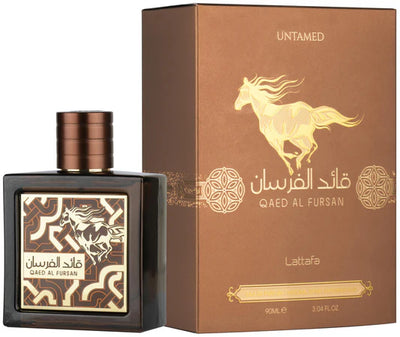Qaed Al Fursan Untamed by Lattafa - Versace Eros Najim Clone