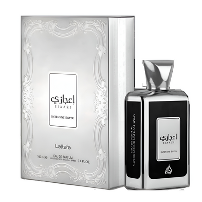 Ejaazi Intensive Silver by Lattafa - La Nuit de L'Homme Bleu Électrique Clone